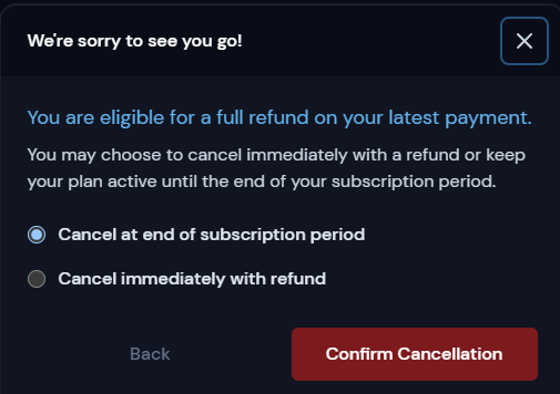 MidJourney 取消界面